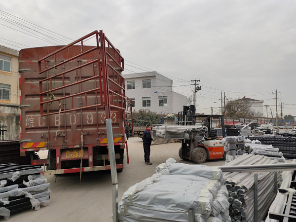 金用護欄2020年12月24日鋅鋼陽臺護欄發貨！