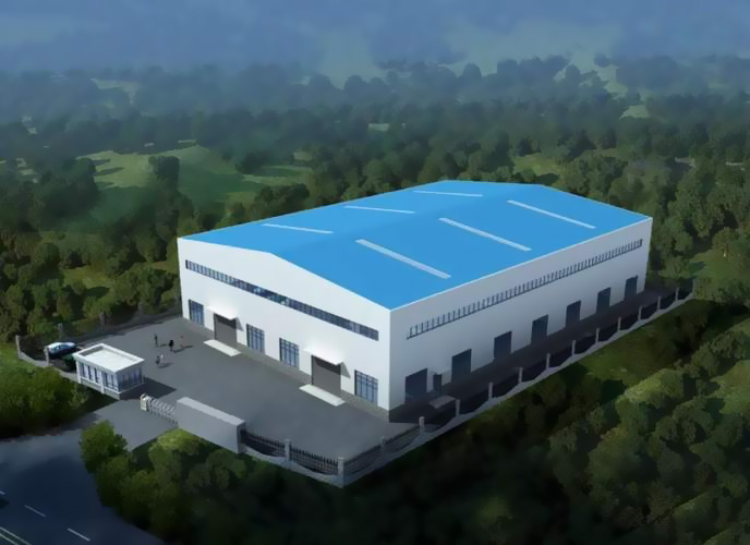 六安劉總的公司采購廠區鋅鋼圍墻護欄